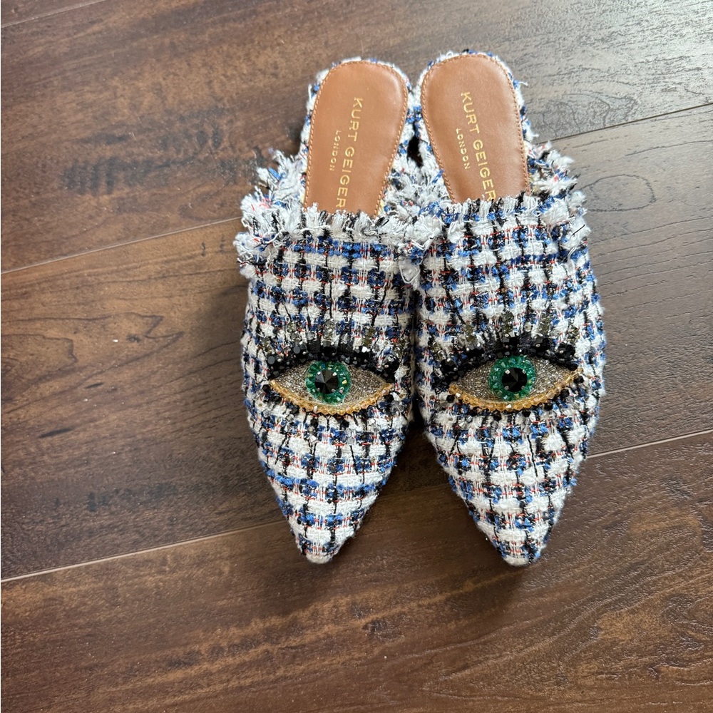Kurt Geiger London Olive Eye Mules